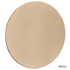 MDF Plate Round 16 Inch 4mm MPR16