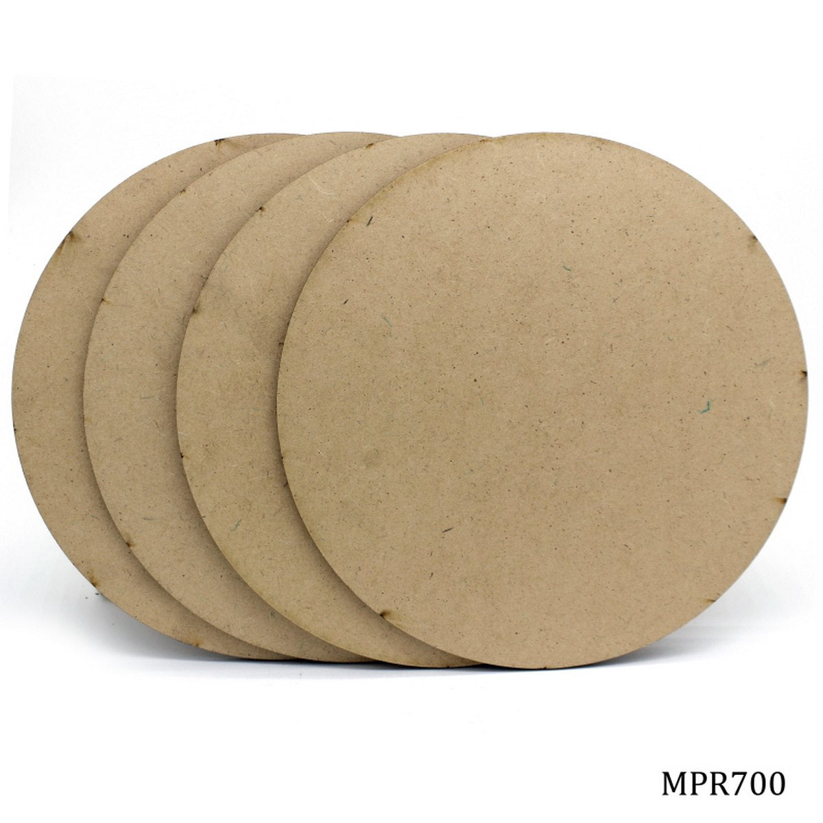 MDF Plate Round 7X7 4MM 4 Pics MPR700