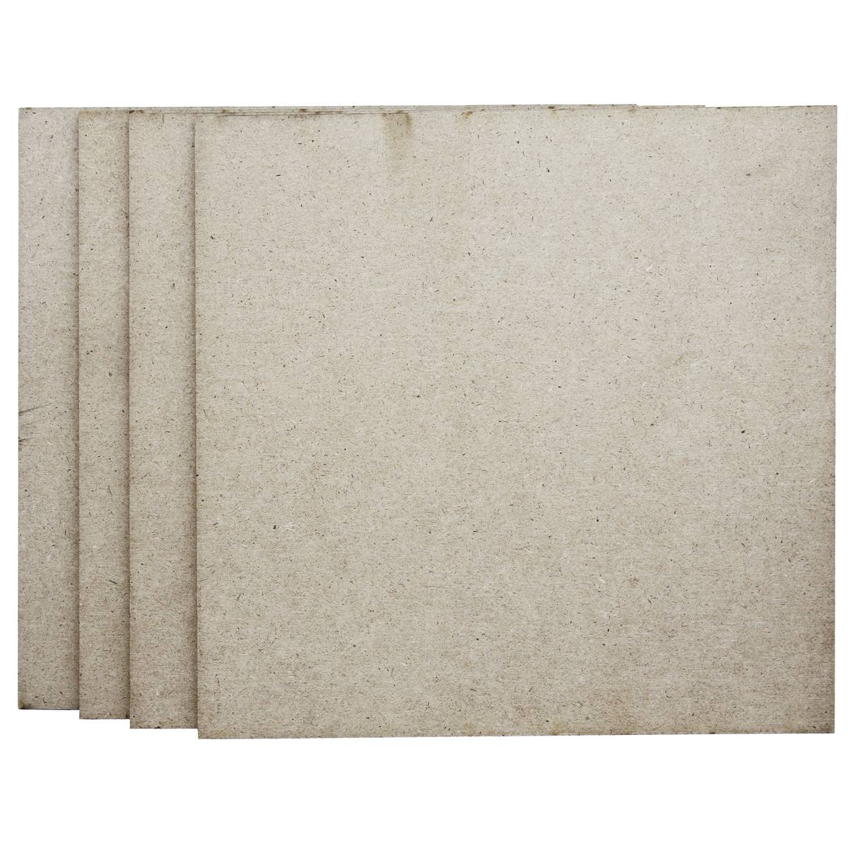 MDF Plate Square 9X9 4MM 4 Pics MPS900