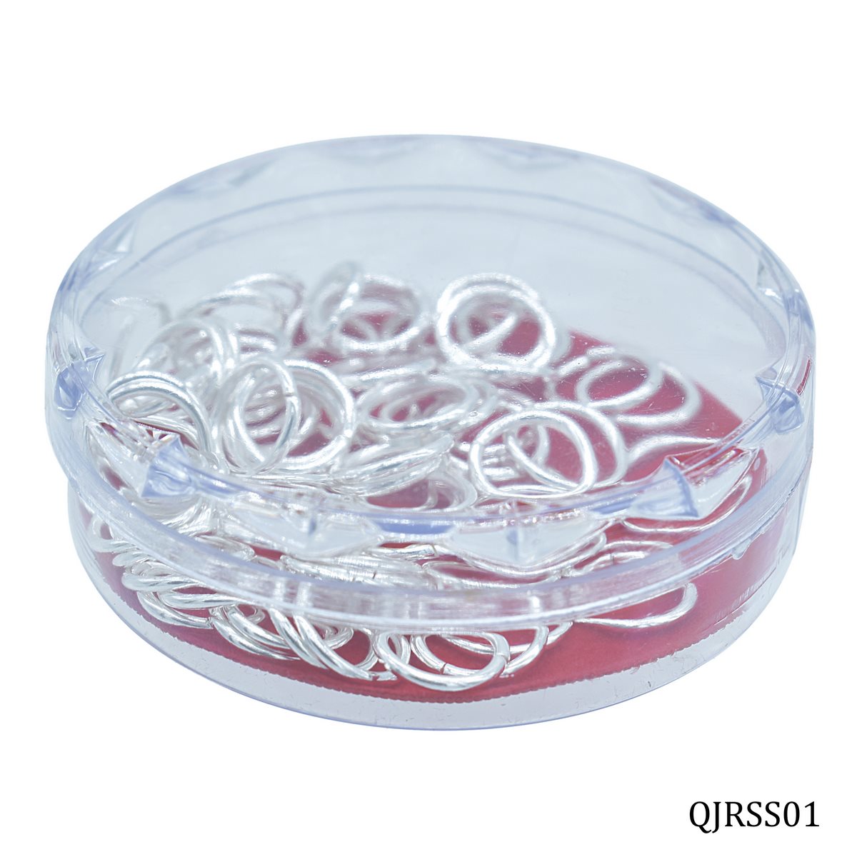 Quilling Jewellery Ring Silver 20G 10MM 20gQJRSS01