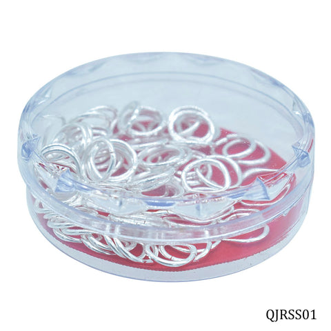 Quilling Jewellery Ring Silver 20G 10MM 20gQJRSS01