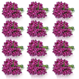 Artificial Flower Polons 144 Pics Pink AFP144-PK