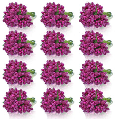 Artificial Flower Polons 144 Pics Pink AFP144-PK