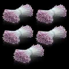 Artificial Flower Polons Pack Of 5 Light Purple AFP4-LPE