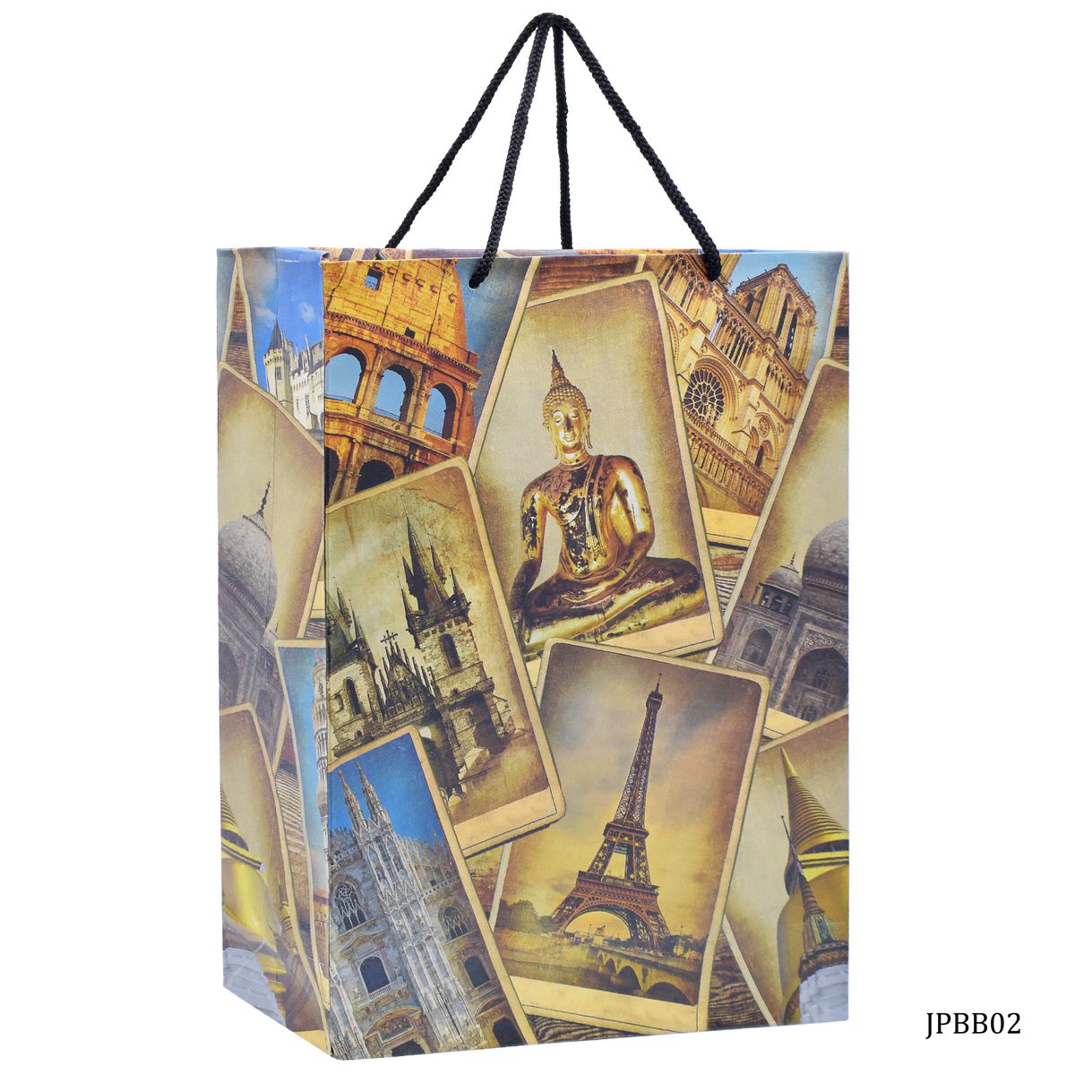 Jags Paper Bag Big Vintage Collage Cards B4 JPBB02