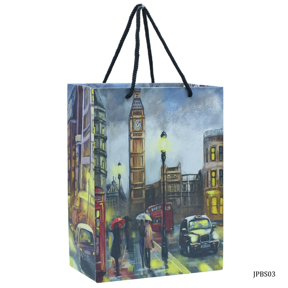 Jags Paper Bag Small Artwork of Street View A5 JPBS03