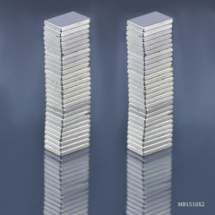 Magnetic Button Rectang 15X10X2MM Price Per Pcs 54P MB1510X2