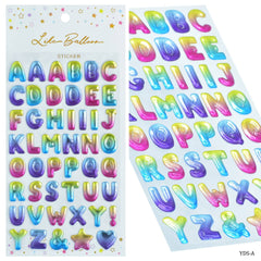 Sticker Alphabet Lite Ballon YDS-A