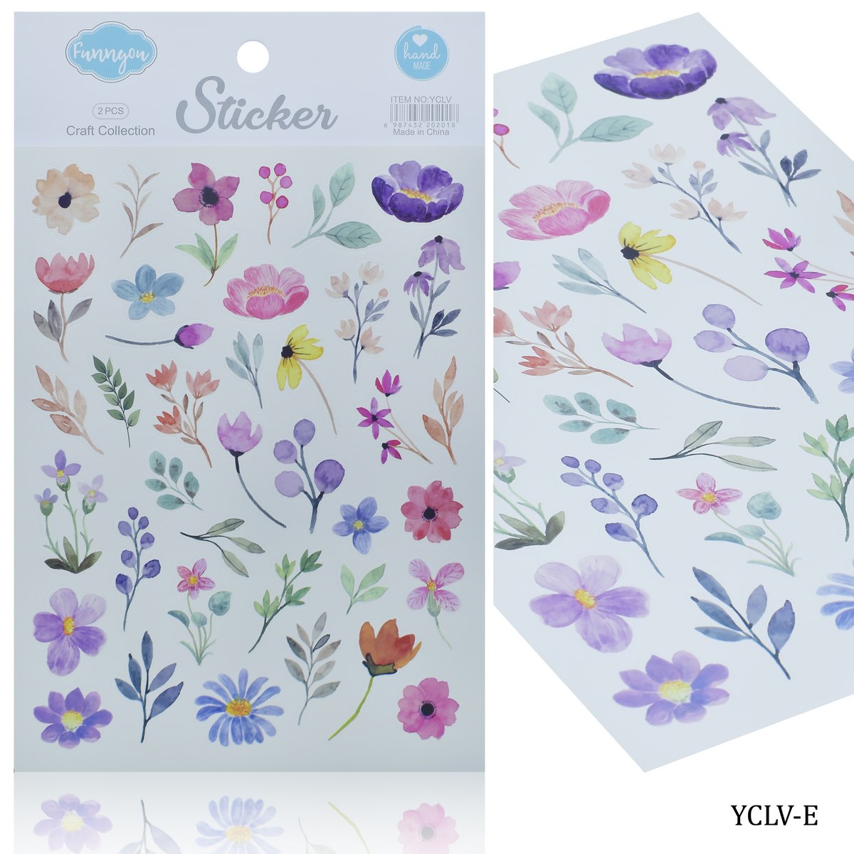 Sticker Funnyon Mix Flower YCLV-E