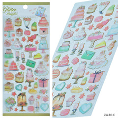 Sticker Glitter Magic Decorative ZW-BD-C