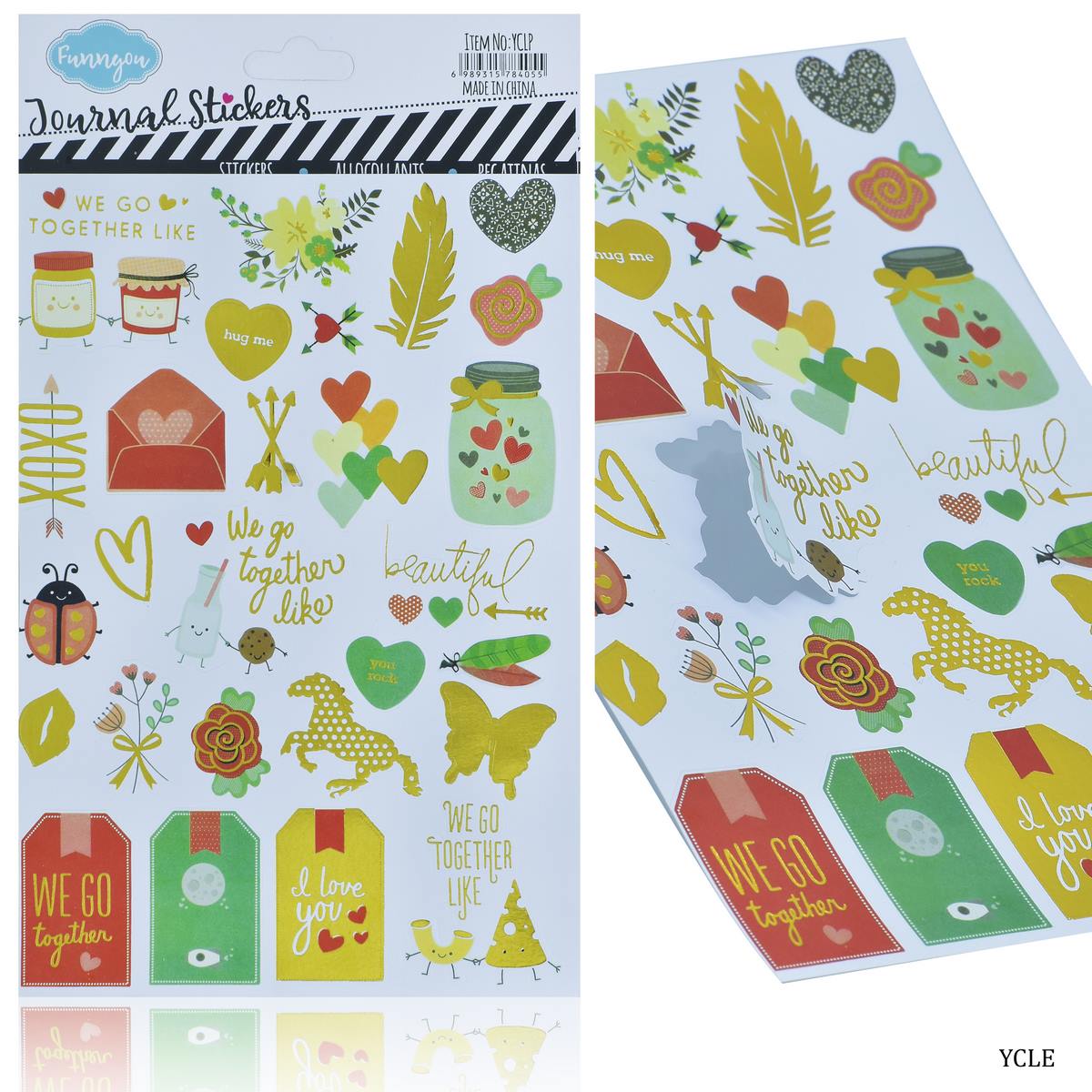 Sticker Seal Label Stickers YCLE