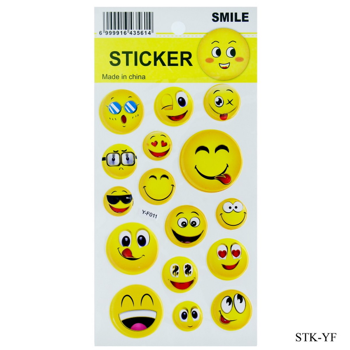 Sticker Smile Face Big STK-YF