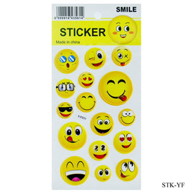 Sticker Smile Face Big STK-YF