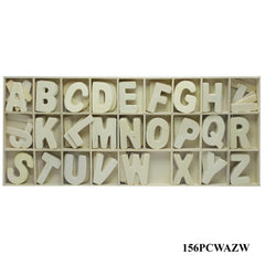 Wooden Letter Box White 156PCWAZW