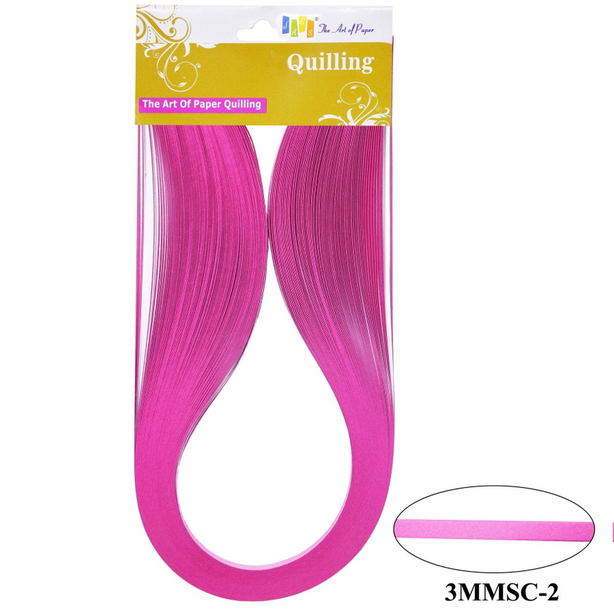 Quilling Strip 3mm S C 02 Rani Pink 3MMSC-02