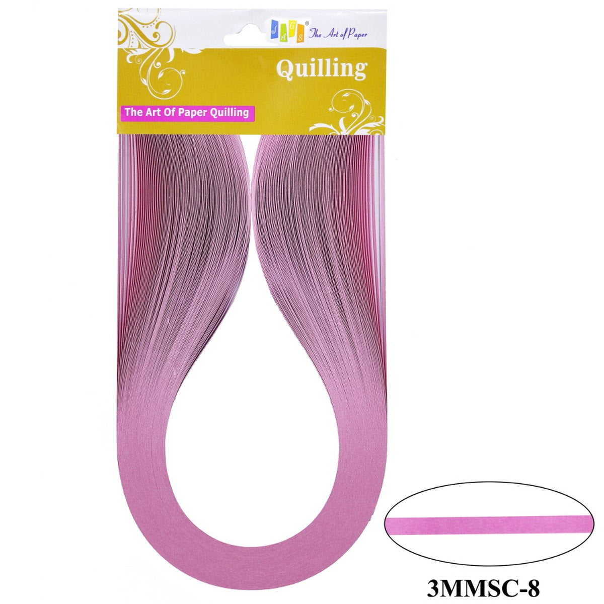 Quilling Strip 3mm S C 08 Baby Pink 3MMSC-08