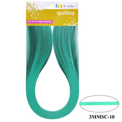Quilling Strip 3mm S C 10 Turquo.3MMSC-10
