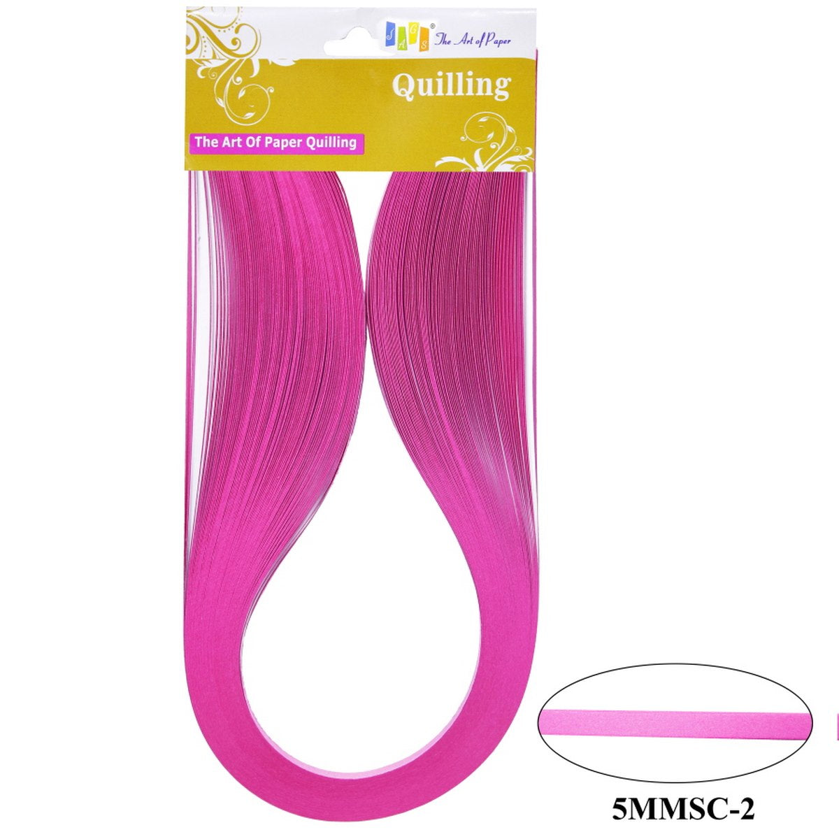 Quilling Strip 5mm S C 02 Rani Pink 5MMSC-02