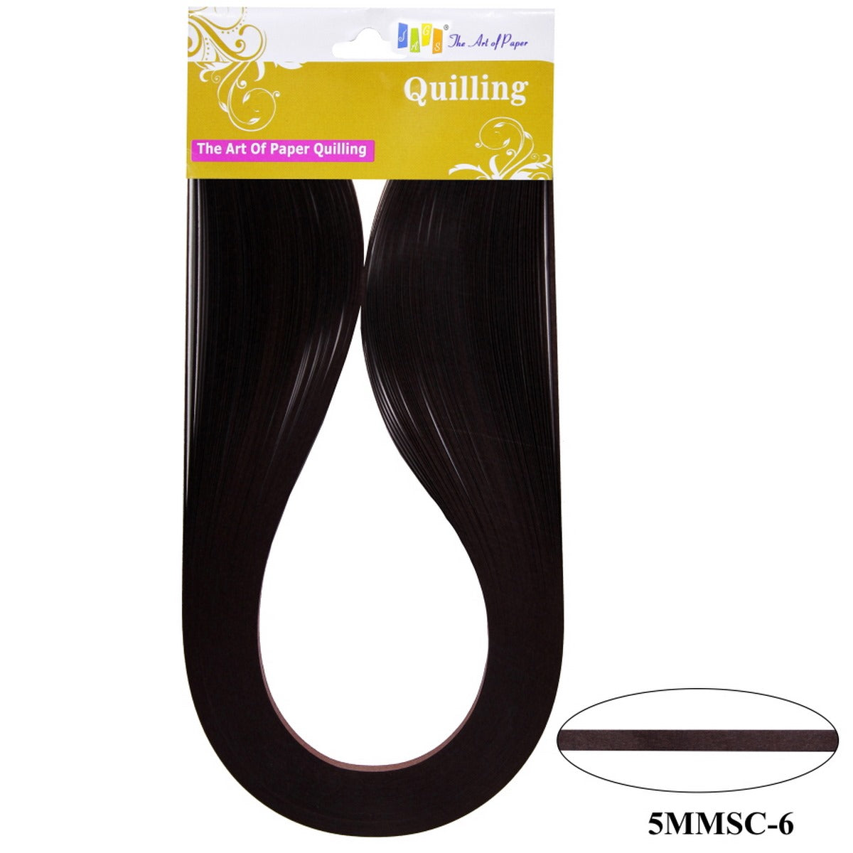 Quilling Strip 5mm S/C 06 Brown 5MMSC-06