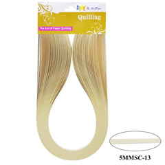 Quilling Strip 5mm S/C 13 Cream 5MMSC-13