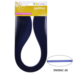 Quilling Strip 5mm S C 20 Dark Blue 5MMSC-20
