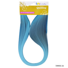 Quilling Strip 5mm S C 26 Flo.Blue 5MMSC-26