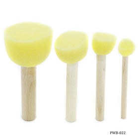 Sponge Brush Set 4pcs PWB-022