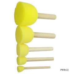 Sponge Brush Set 5pcs PWB-22