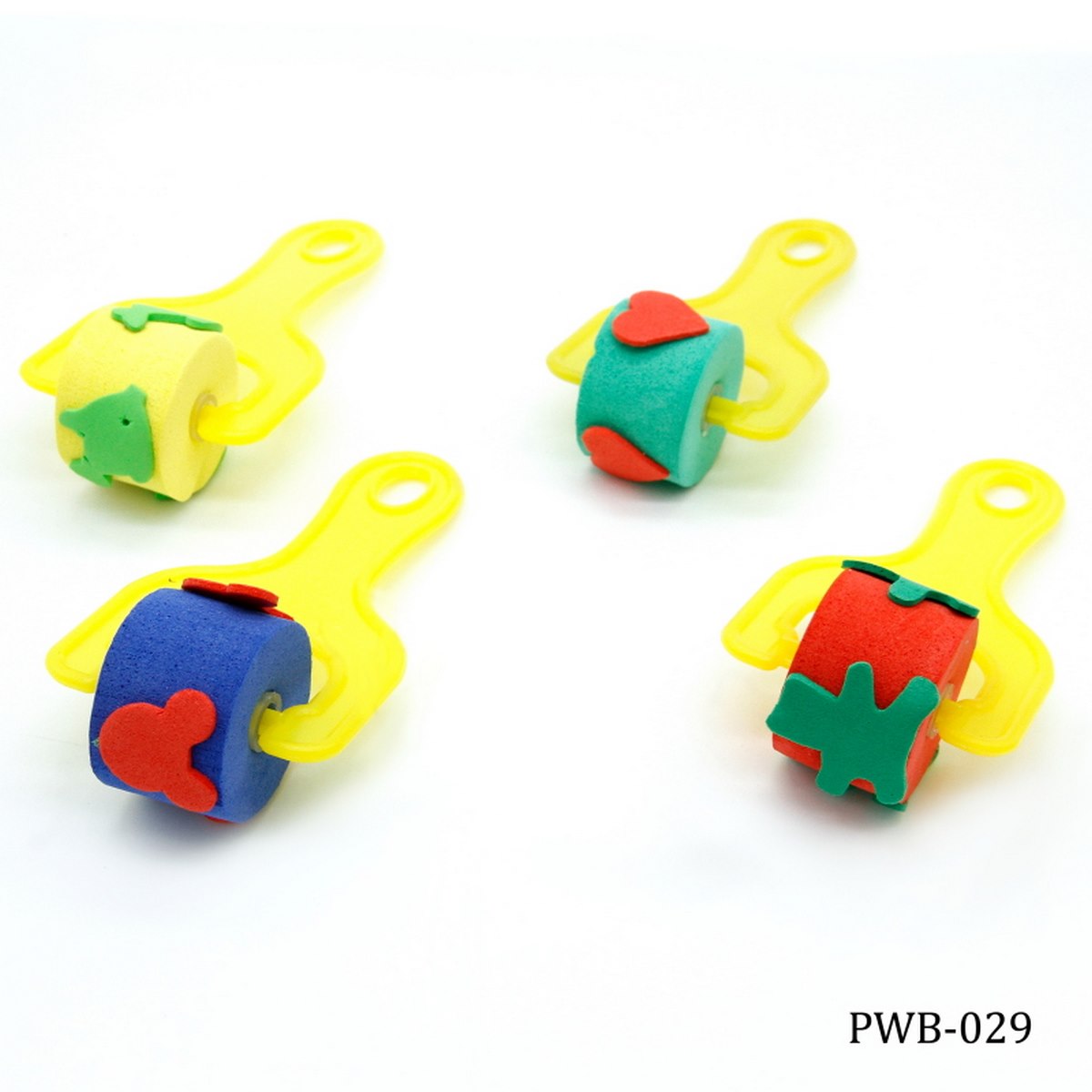 Sponge Brush Set With Roller 4pcs 029 PWB-029