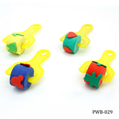 Sponge Brush Set With Roller 4pcs 029 PWB-029
