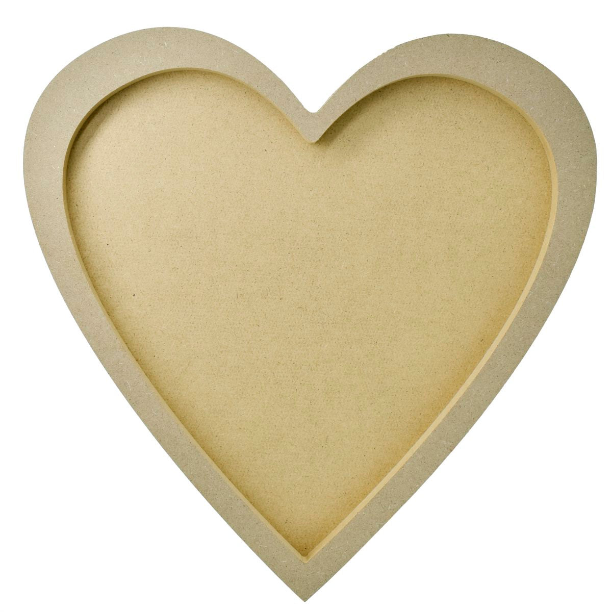 DIY MDF Frame Decupage Heart Big JB-PWB035