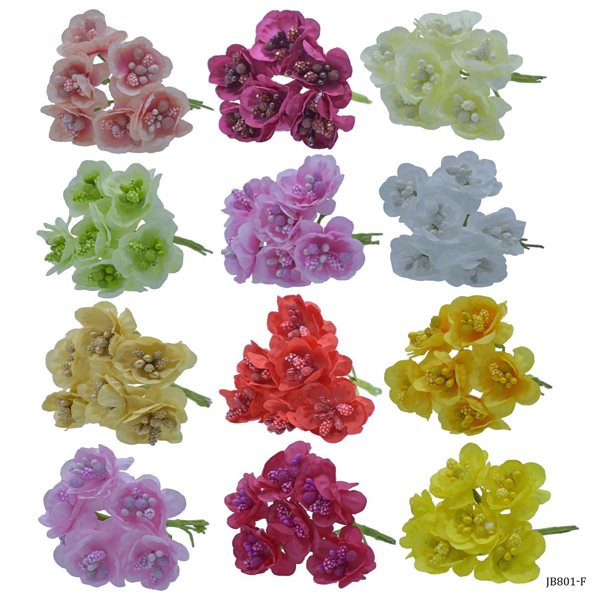 Art Cloth Flower 23-07 JB801-F
