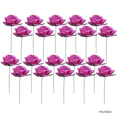 Mulberry Flowers Single Color PUL45X20