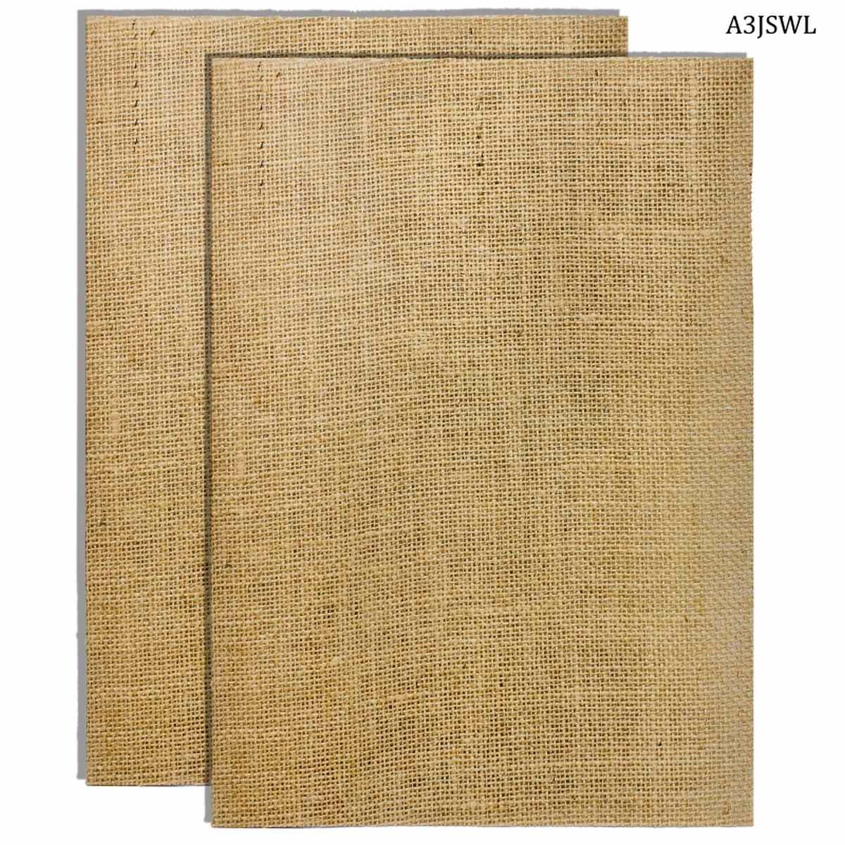 A3 Jute Sheet Whith Laminated 2Pcs A3JSWL