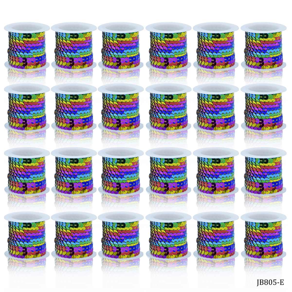Craft Lace Rope Multi Colour 24Pcs Pkd JB805-E
