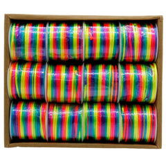 Craft Rope Floresent Colour 10Mtr 12Pcs CJR12P-D