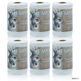 Hemp Rope White Colour 6Pcs Pkd JB805-A
