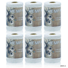 Hemp Rope White Colour 6Pcs Pkd JB805-A