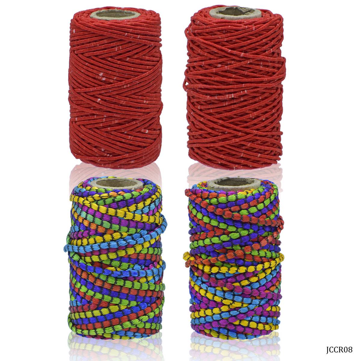 Jags Craft Cotton Rope Multi Colour 4Pcs JCCR08