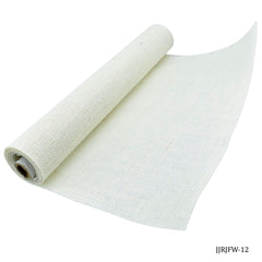 Jags Jute Roll Jute Of White 12 X 39Inch JJRJFW-12