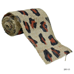 Jags Jute Roll Lace Jute Colour Print 3Inch JJR3-15