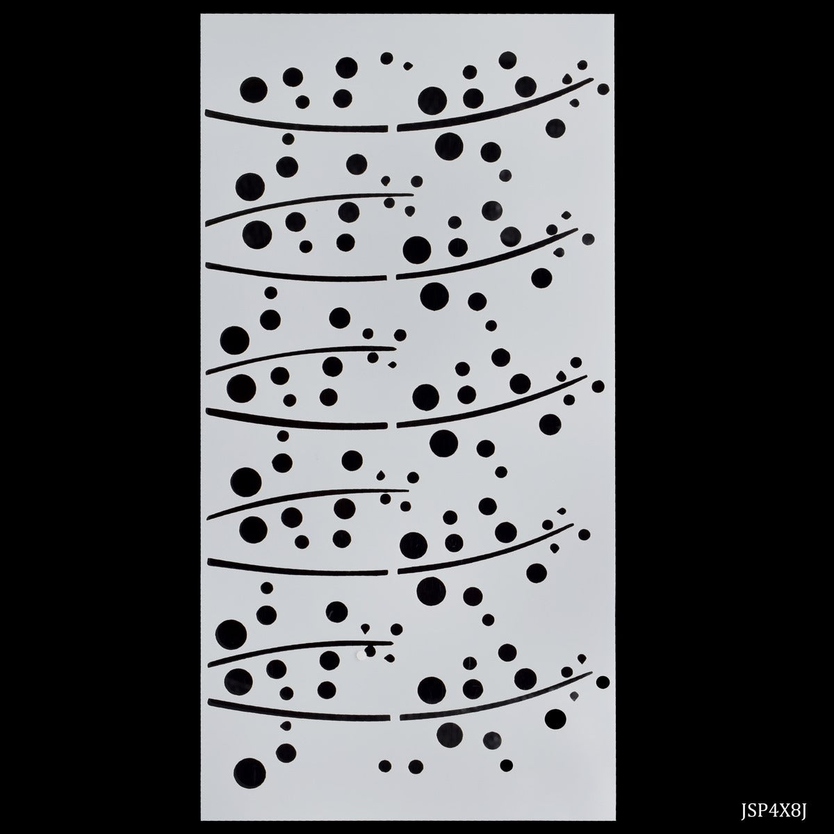 Jags Stencil Plastic 1 Pcs 4x8 Inch JSP4X8J
