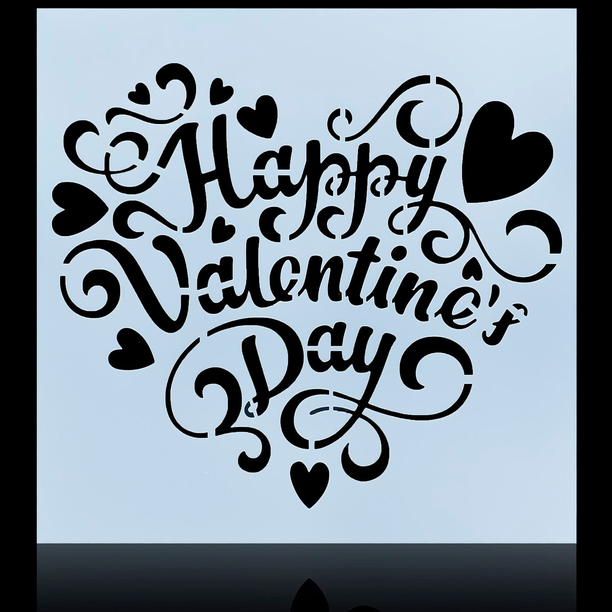 Jags Stencil Plastic 6x6 1Pcs 12 No JSP6X6-12