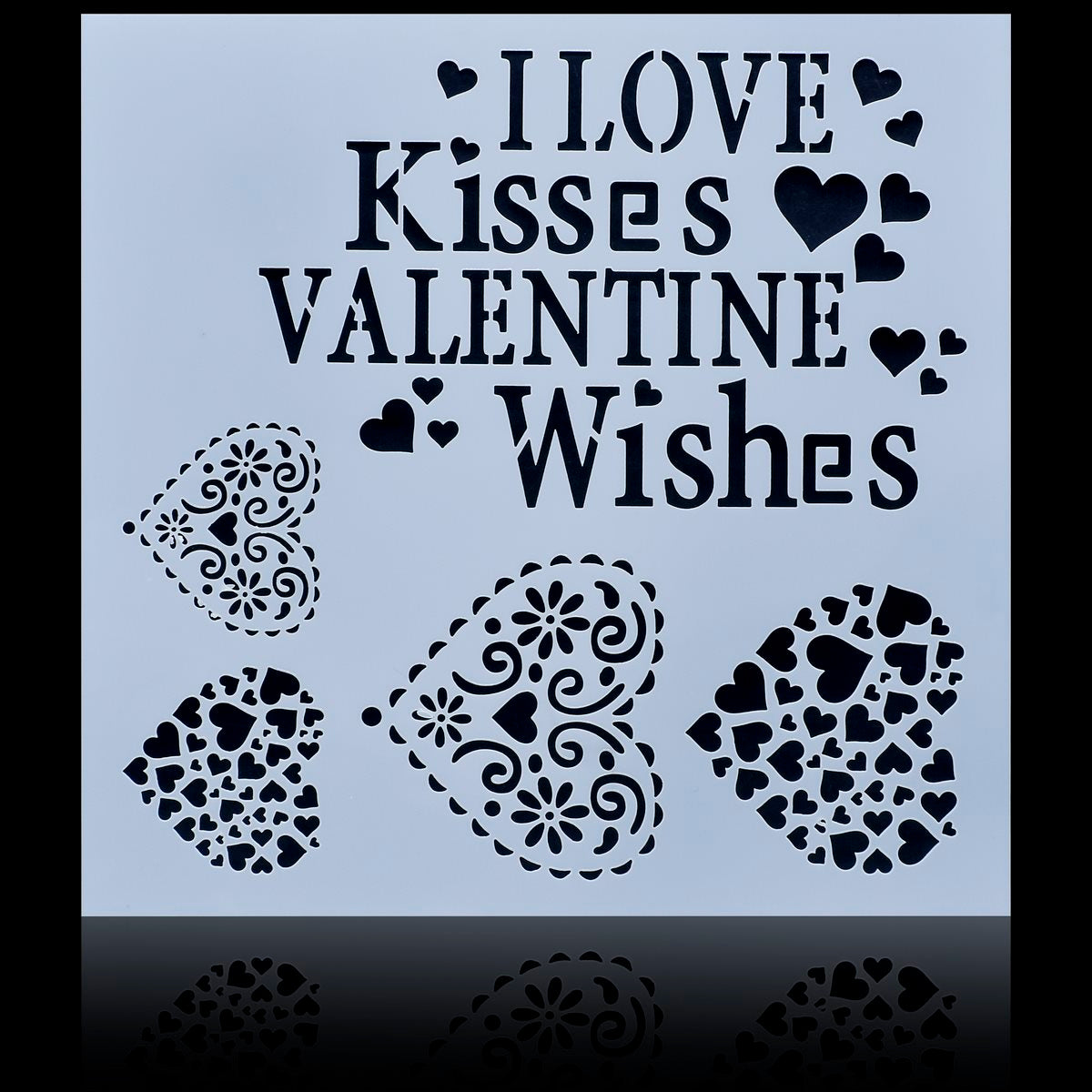 Jags Stencil Plastic 6x6 1Pcs 14 No JSP6X6-14