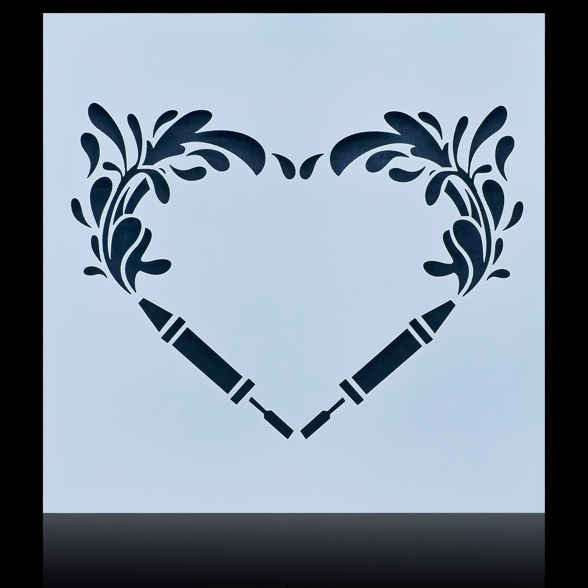 Jags Stencil Plastic 6x6 1Pcs 4 No JSP6X6-4