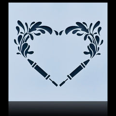 Jags Stencil Plastic 6x6 1Pcs 4 No JSP6X6-4