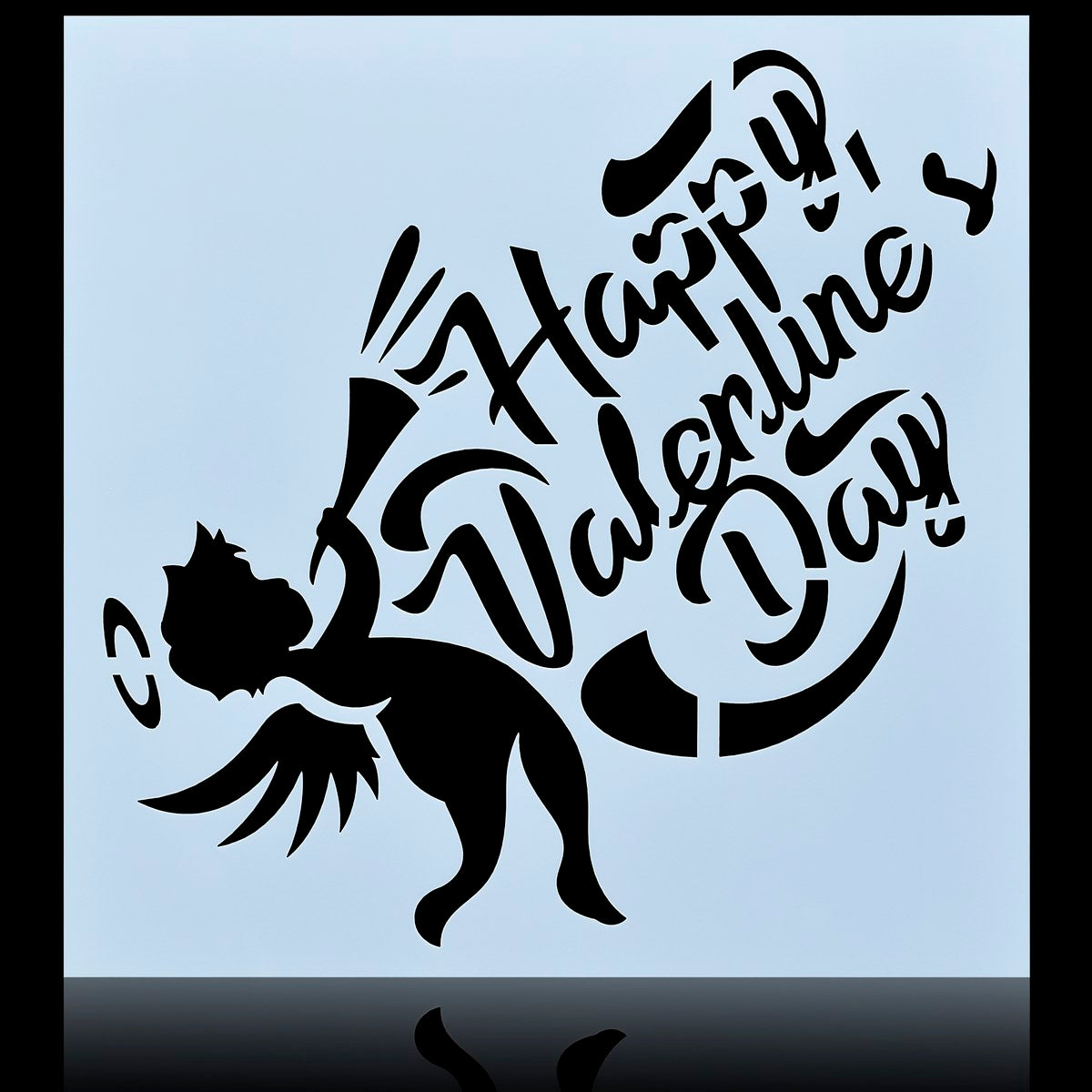 Jags Stencil Plastic 8x8 1Pcs 10 No JSP8X8-10