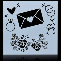 Jags Stencil Plastic 8x8 1Pcs 11 No JSP8X8-11