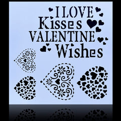 Jags Stencil Plastic 8x8 1Pcs 4 No JSP8X8-4