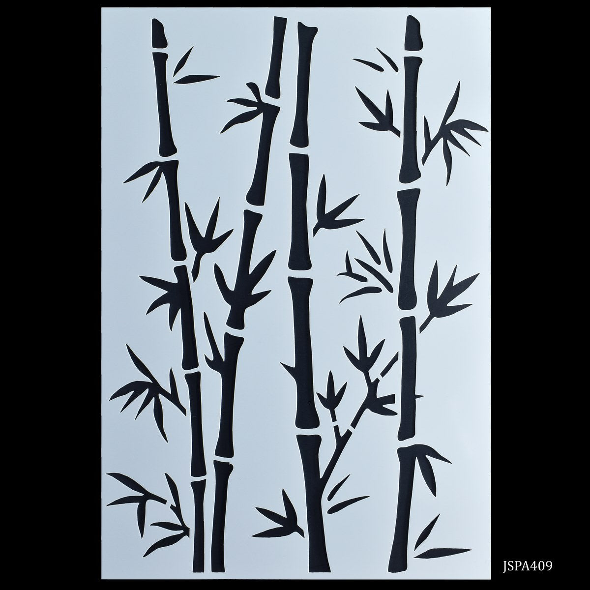 jags Stencil Plastic A4 Bamboos Tree JSPA409